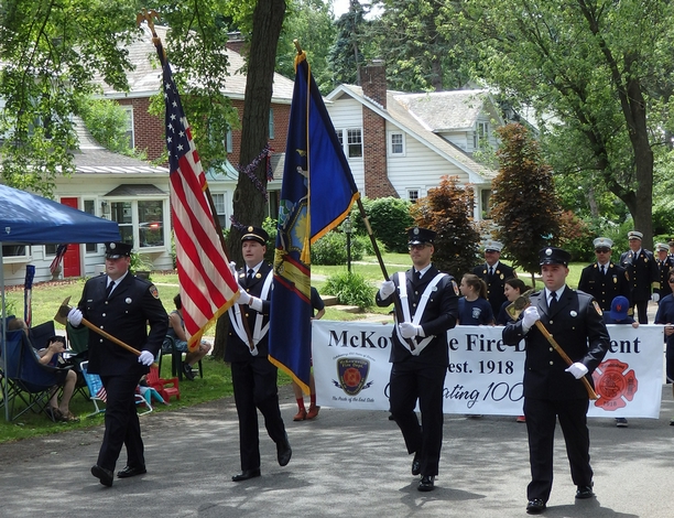 McKownville FD parade 2018