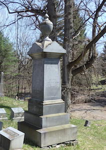 James A Mckown memorial in Albany
Rural Cemetery