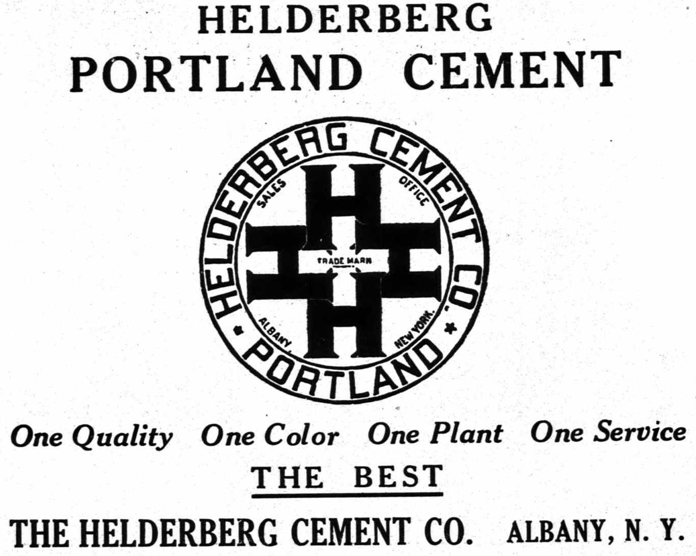 1923 Helderberg
Cement Ad
