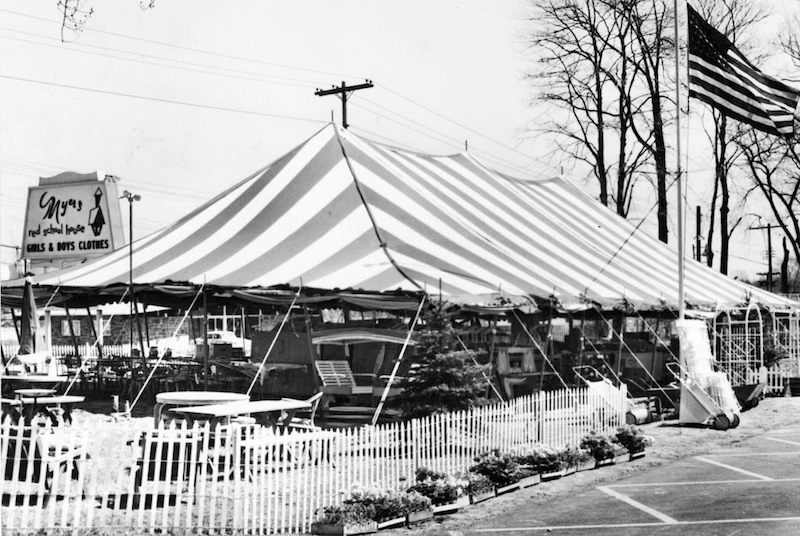 Myers
Red Schoolhouse outdoor store annex 1959