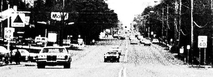 detail from Western Avenue view 1978