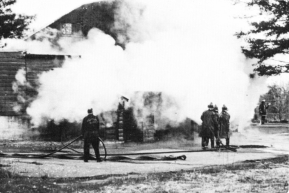 fire at McKown Grove 1973