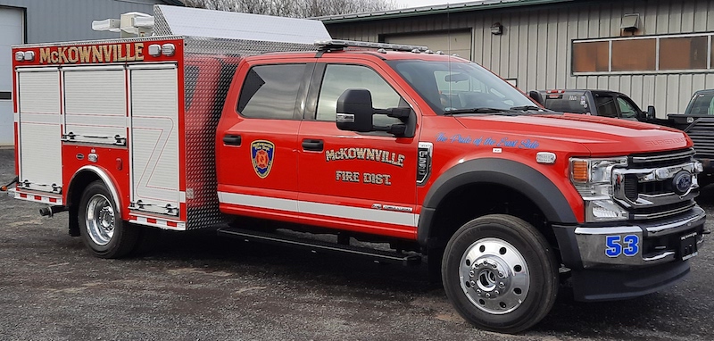 McKownville FD
new squad vehicle 2020
