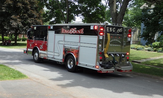 McKownville Volunteer Fire Dept 100th anniversary parade -
7
