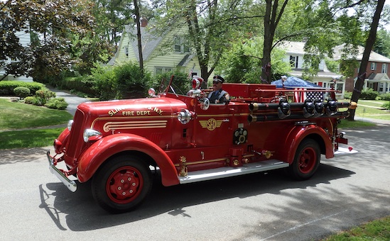 McKownville Volunteer Fire Dept 100th anniversary parade -
8