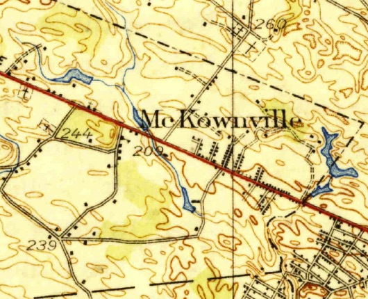 USGS map
1927 McKownville