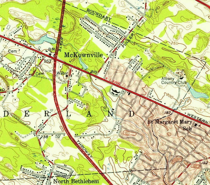 USGS map
1953 McKownville
